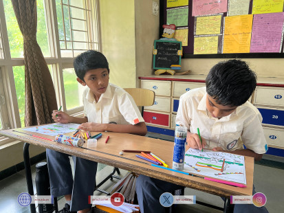23---Std-1-to-6-Enjoying-Art-Workshop-on-78th-Independence-Day-